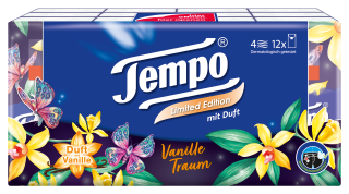 Tempo Taschentücher mit Duft "Vanille Traum"