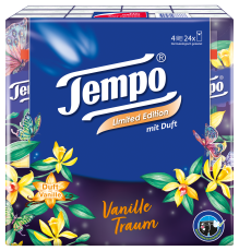Tempo Taschentücher mit Duft "Vanille Traum"