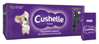 Cushelle Pocket Pack Tissues 10 packs