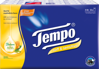 Tempo Taschentücher soft & sensitive