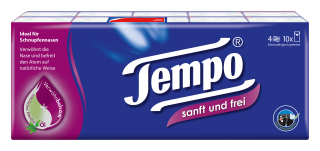 Tempo Taschentücher sanft und frei