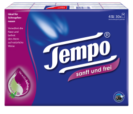Tempo Taschentücher sanft und frei